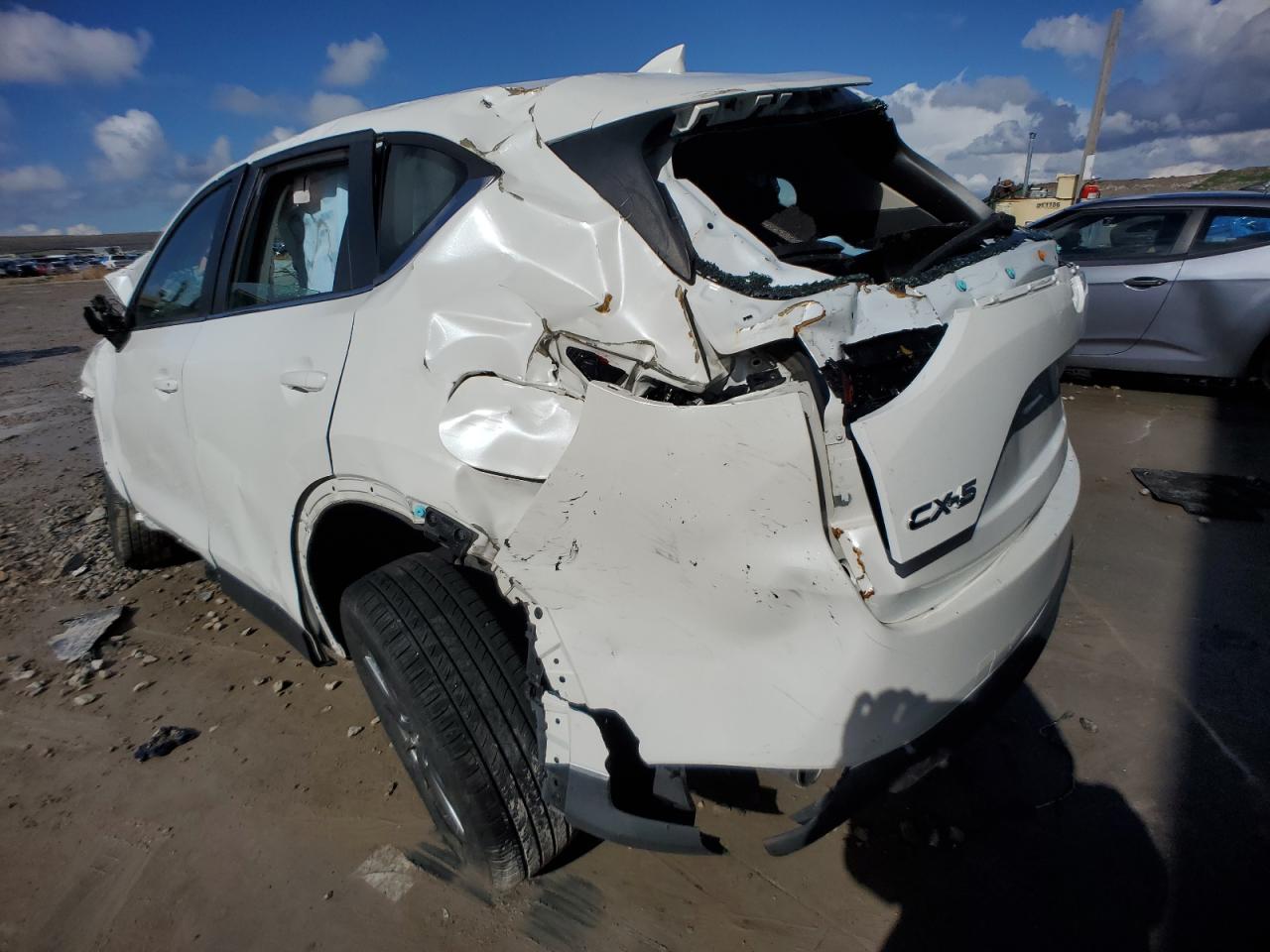 2018 Mazda CX-5 VIN JM3KFABM8J1475427 Copart auction photo, all over / rollover damage thumbnail 2
