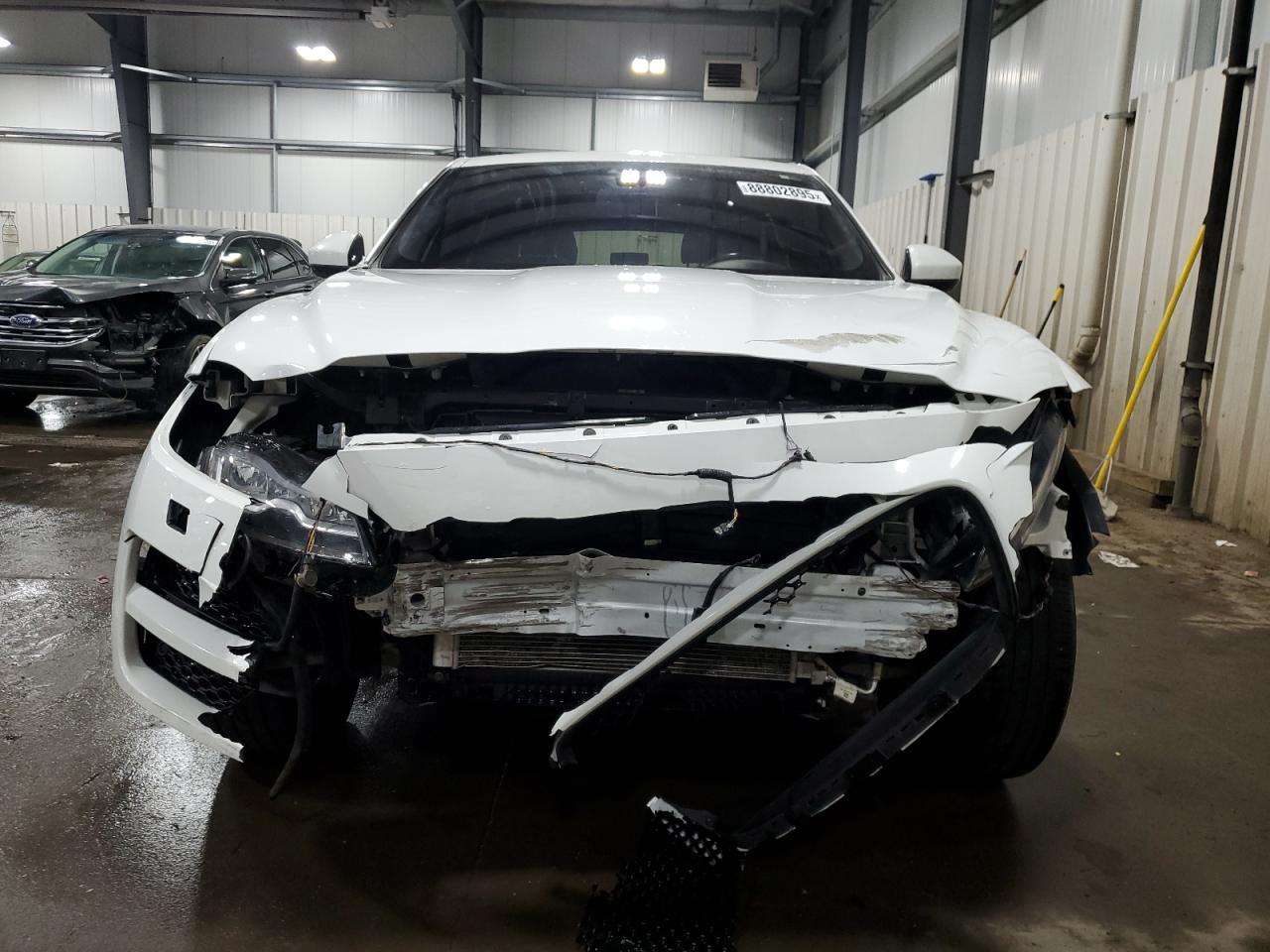 2018 Jaguar F-Pace VIN SADCK2FX3JA266443 Copart auction photo, front end damage thumbnail 5