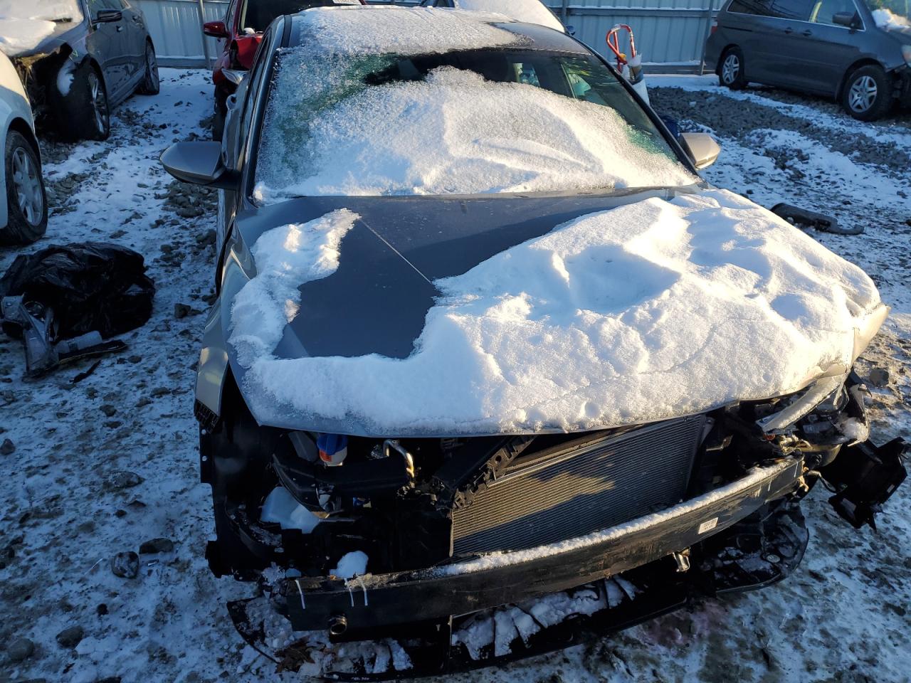 2022 Hyundai Elantra VIN KMHLM4AG7NU224382 Copart auction photo, front end / minor dent/scratches damage thumbnail 5