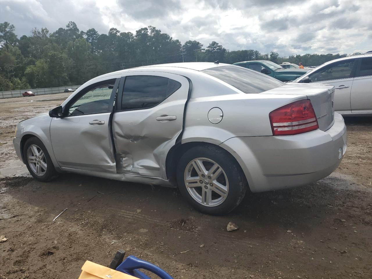 2008 Dodge Avenger VIN 1B3LC56R68N538919 Copart auction photo, side damage thumbnail 2