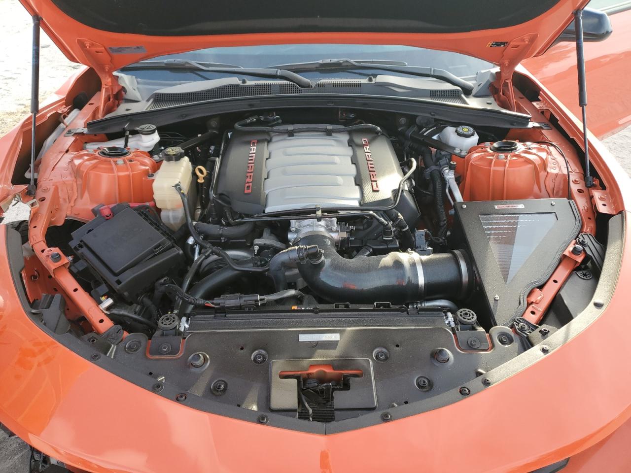 2021 Chevrolet Camaro VIN 1G1FE1R74M0123266 Copart auction photo, front end damage thumbnail 12