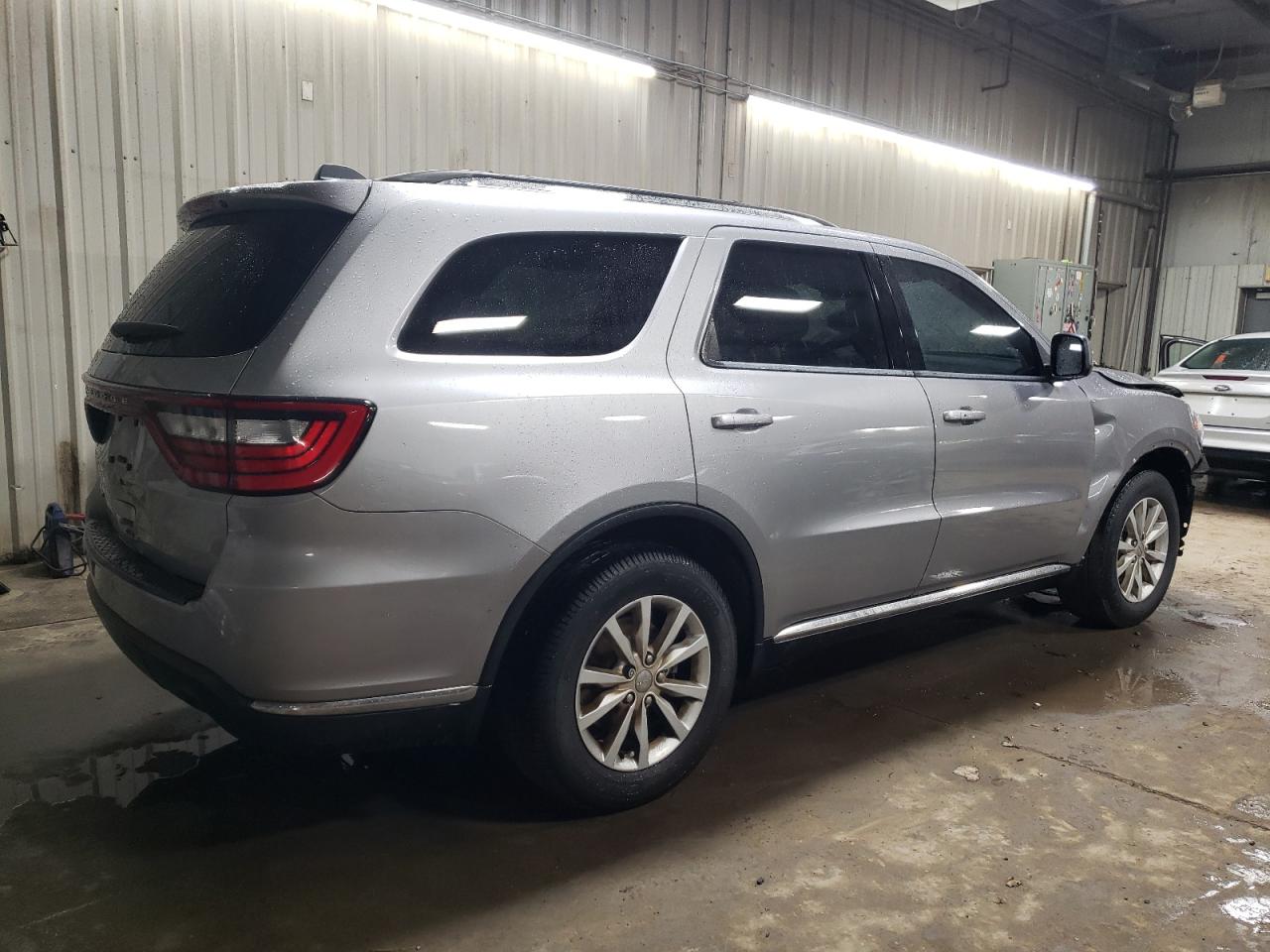 2014 Dodge Durango VIN 1C4RDHAG0EC360607 Copart auction photo, side / front end damage thumbnail 3