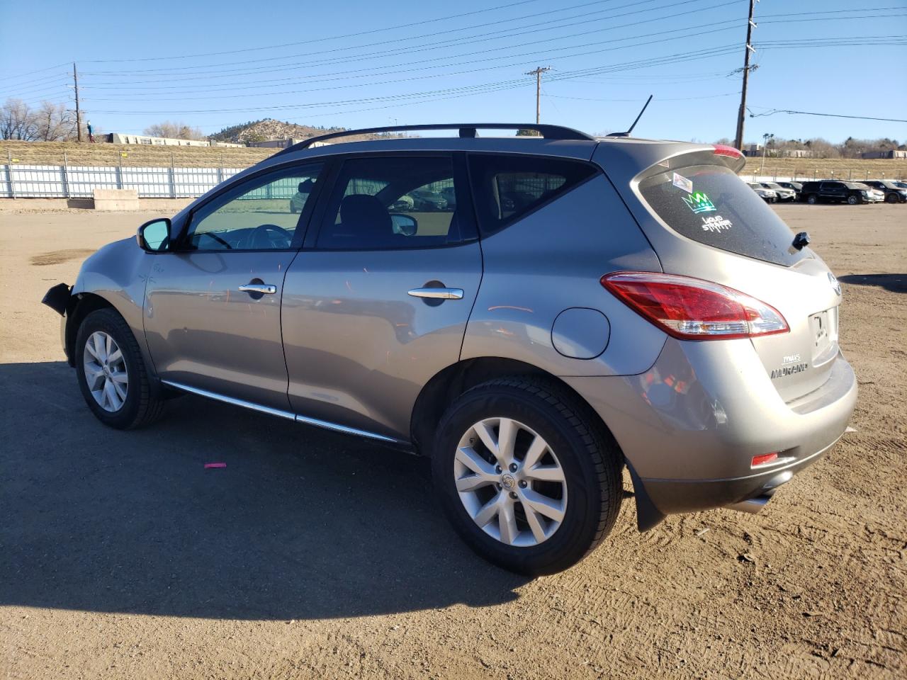 2011 Nissan Murano VIN JN8AZ1MWXBW180400 Copart auction photo, front end damage thumbnail 2