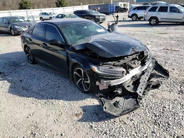 2022 Honda Accord VIN 1HGCV1F34NA012273 Copart auction photo, front end damage thumbnail 11