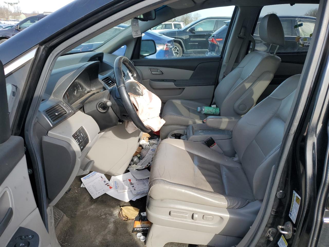 2012 Honda Odyssey VIN 5FNRL5H67CB055734 Copart auction photo, front end damage thumbnail 7