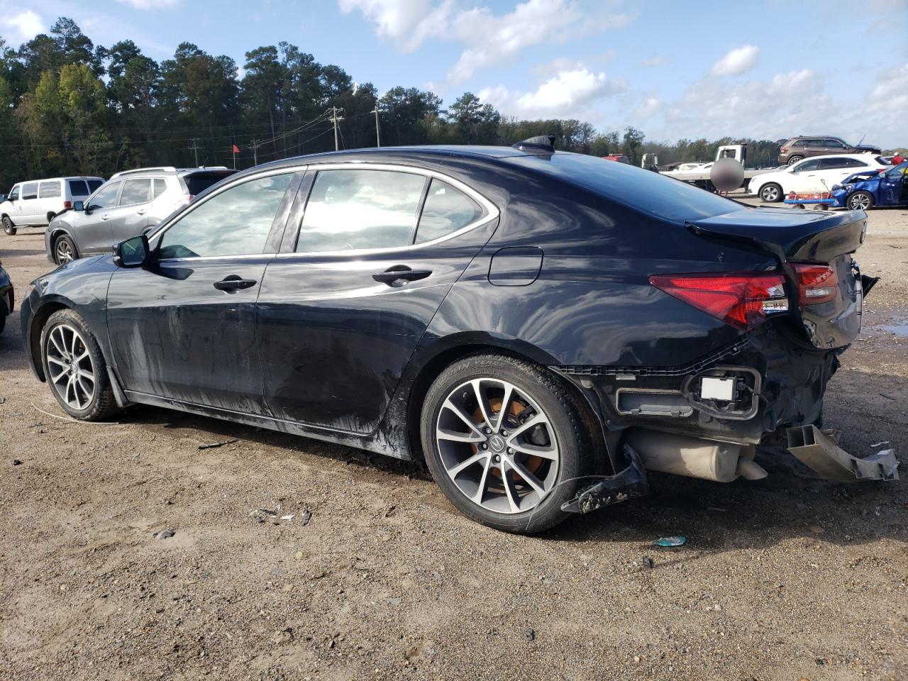 2015 Acura TLX VIN 19UUB1F54FA027775 Copart auction photo, rear end damage thumbnail 2