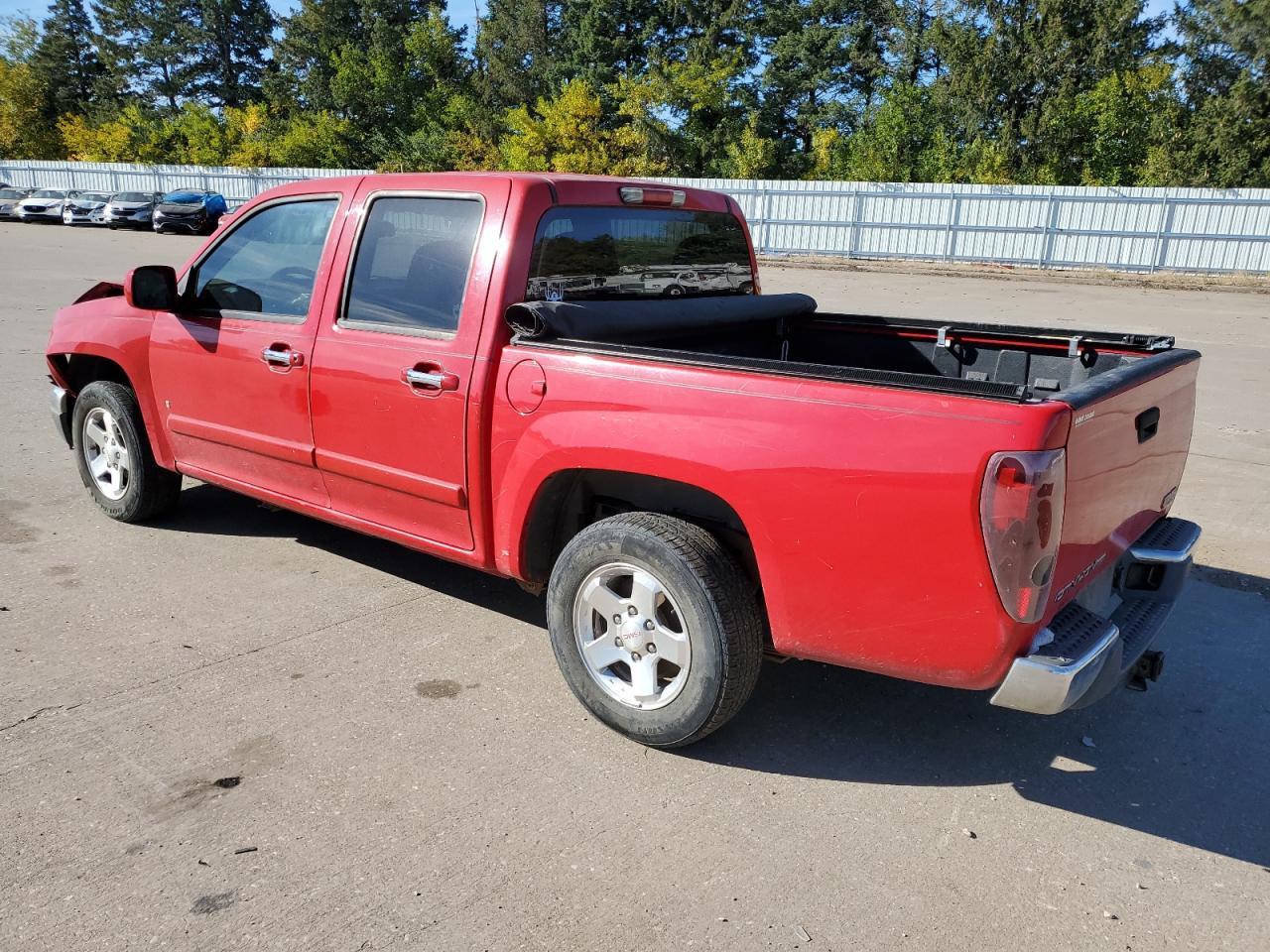 2009 GMC Canyon VIN 1GTCS13E898110376 Copart auction photo, front end / mechanical damage thumbnail 2
