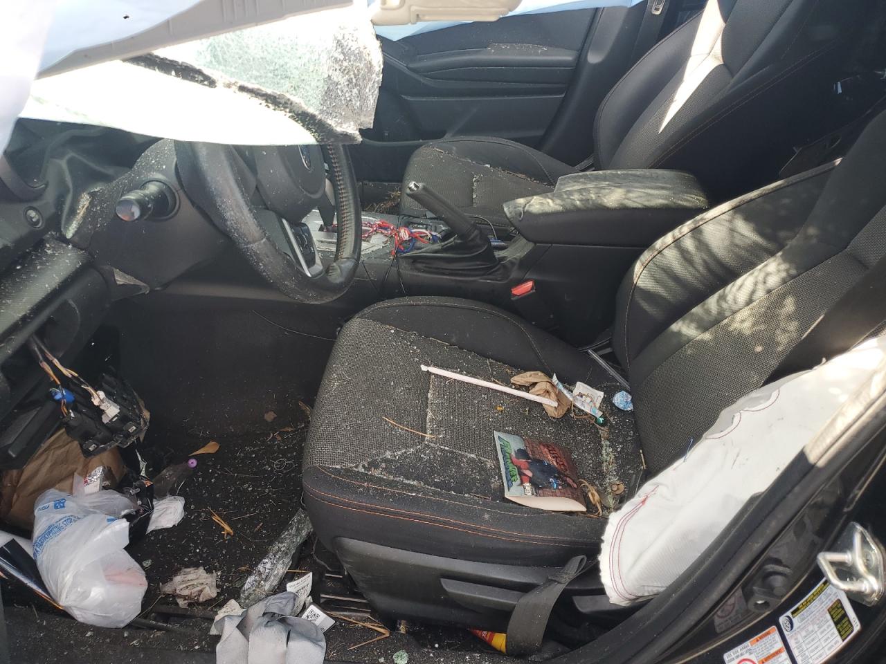 2019 Subaru XV VIN JF2GTAEC5K8265761 Copart auction photo, all over / rollover damage thumbnail 7