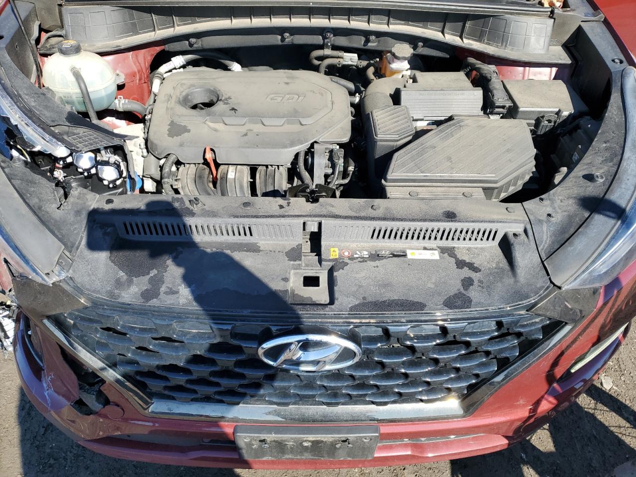 2019 Hyundai Tucson VIN KM8J33AL8KU019943 Copart auction photo, front end / rear end damage thumbnail 12