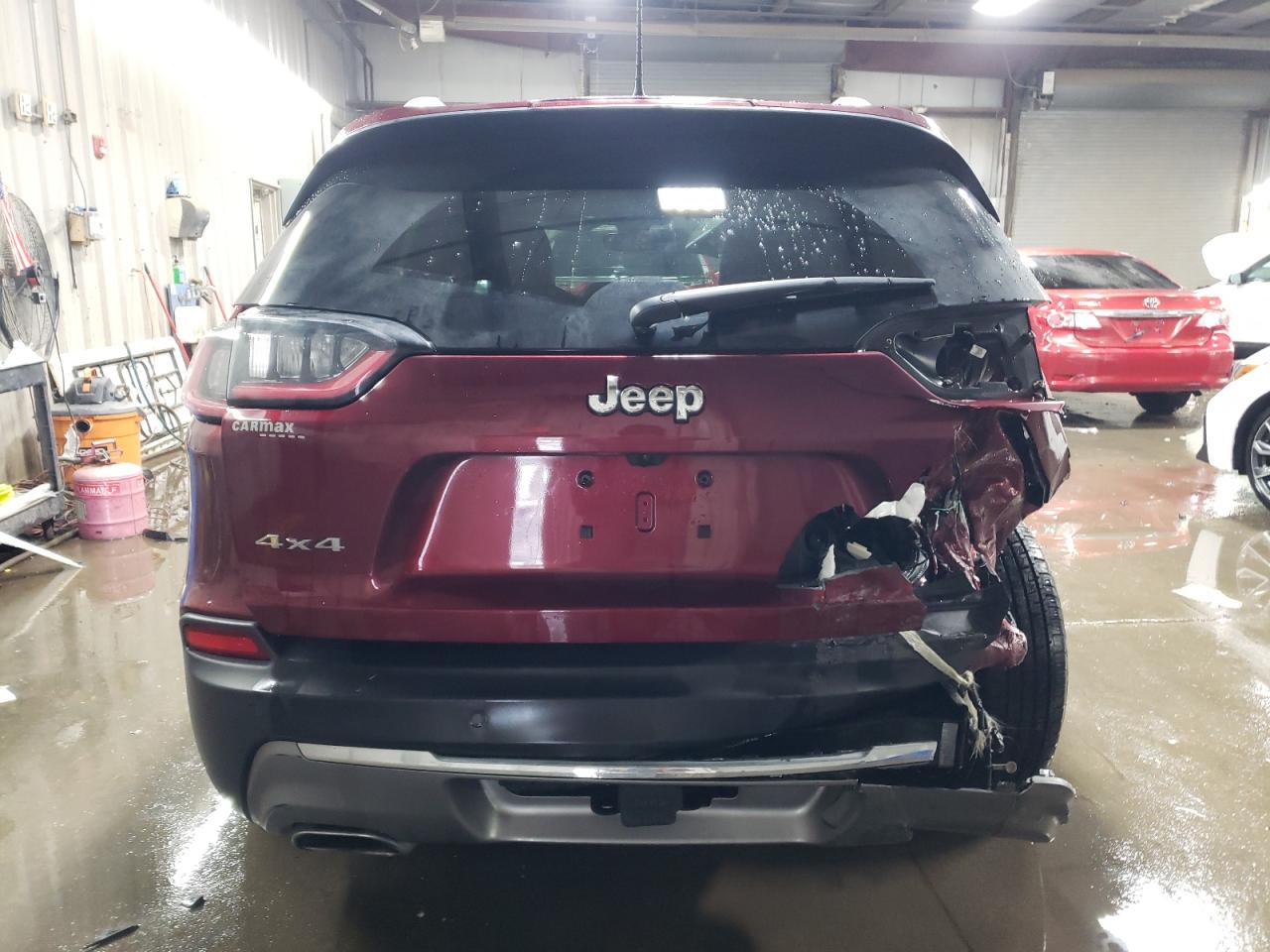 2019 Jeep Grand Cherokee VIN 1C4PJMDX7KD118455 Copart auction photo, front end / rear end damage thumbnail 6