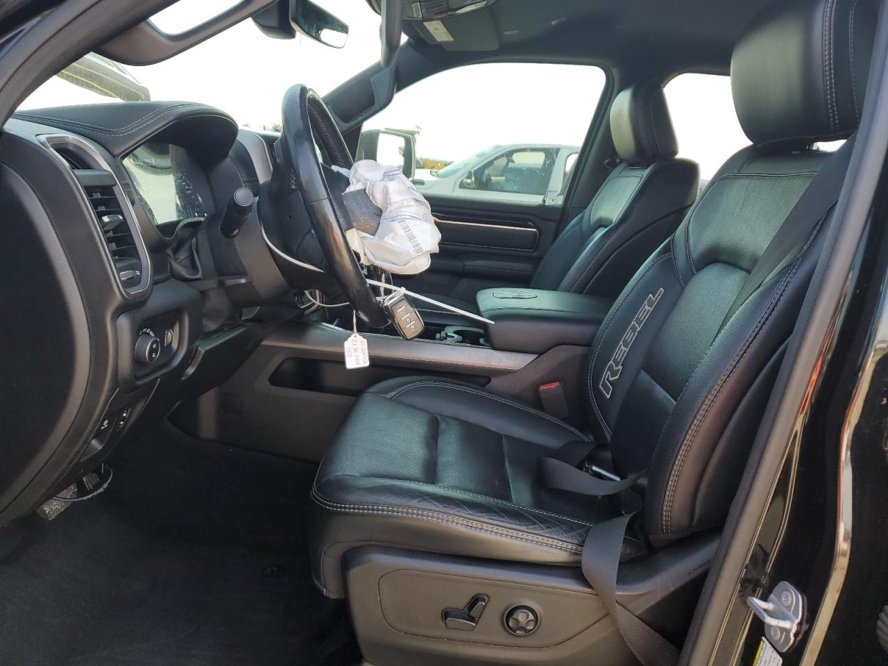 2020 RAM 1500 VIN 1C6SRFLT1LN168719 Copart auction photo, front end / side damage thumbnail 7