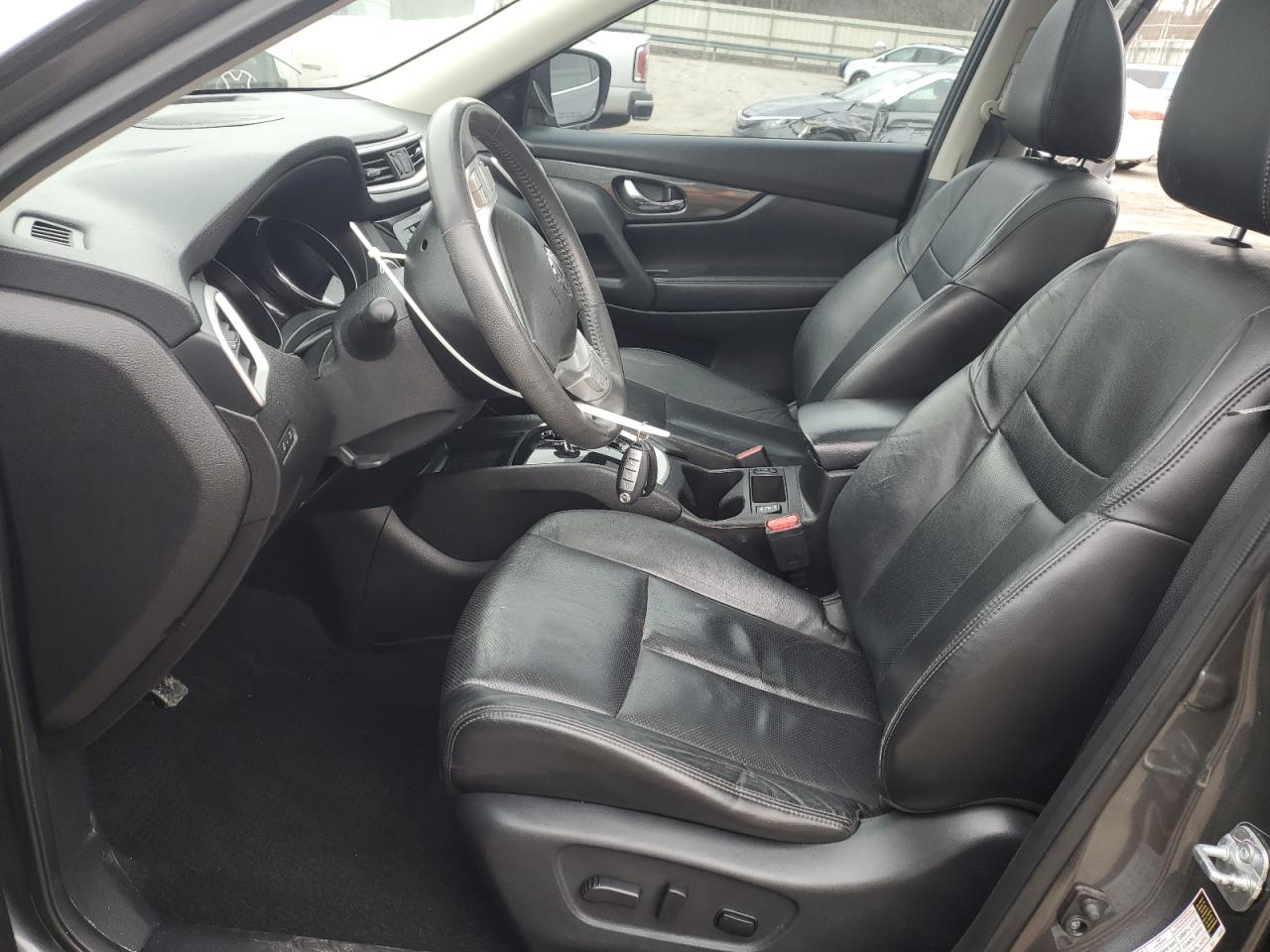 2015 Nissan Rogue VIN 5N1AT2MT1FC799074 Copart auction photo, front end / side damage thumbnail 7