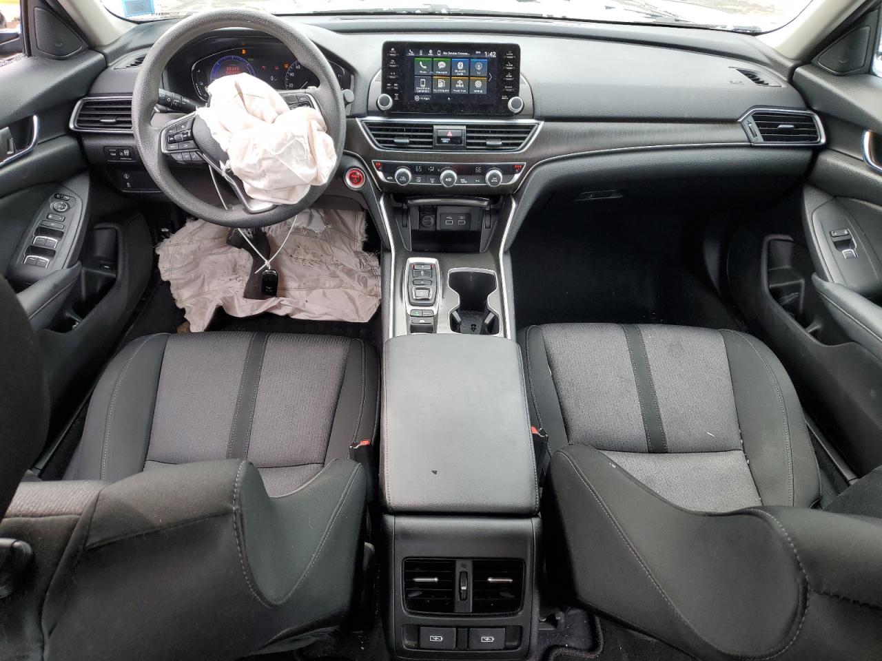 2021 Honda Accord VIN 1HGCV3F42MA001906 Copart auction photo, front end damage thumbnail 8