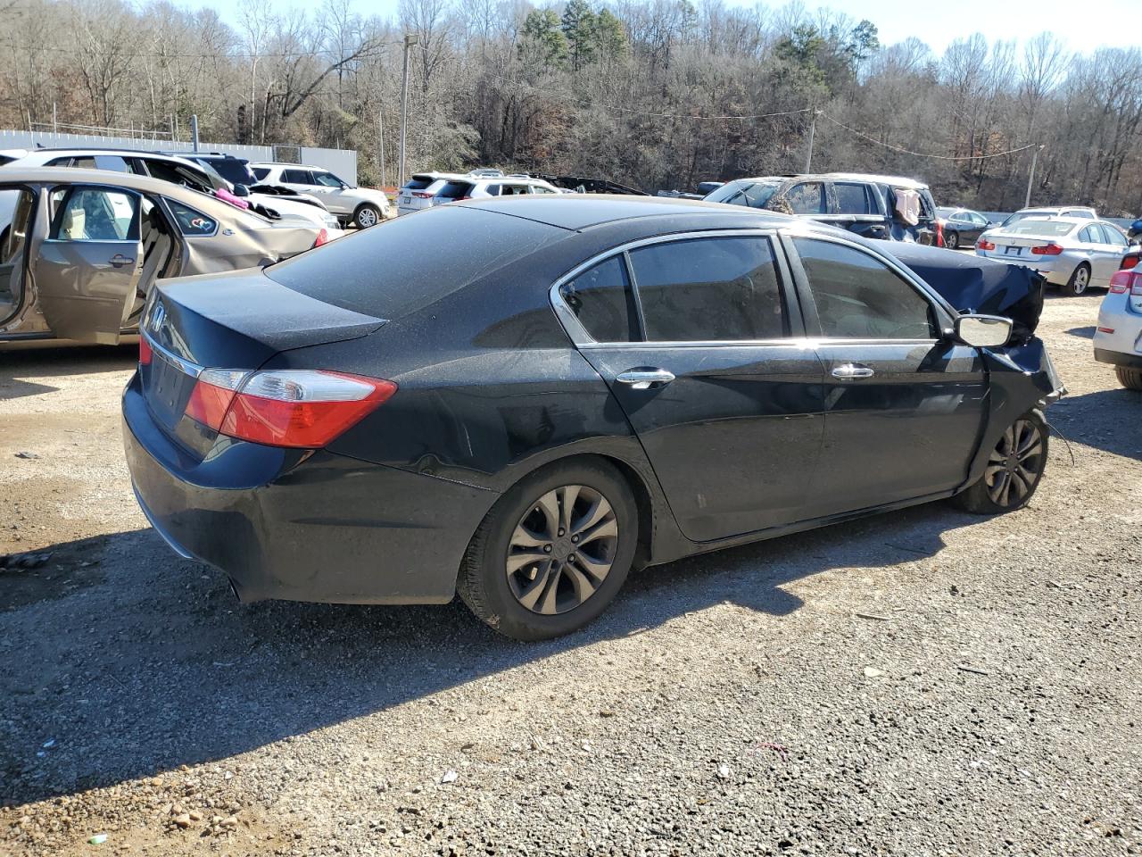2014 Honda Accord VIN 1HGCR2F30EA197576 Copart auction photo, front end damage thumbnail 3