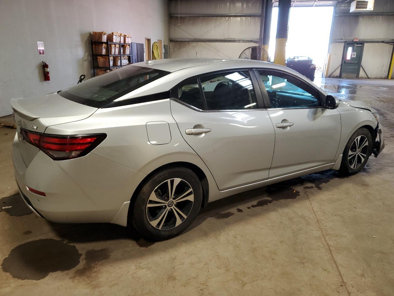 2020 Nissan Sentra VIN 3N1AB8CV4LY293922 Copart auction photo, front end / side damage thumbnail 3