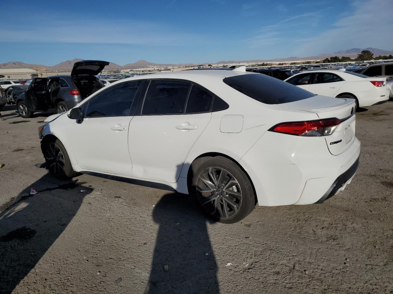 2020 Toyota Corolla VIN 5YFS4RCE9LP050320 Copart auction photo, front end damage thumbnail 2