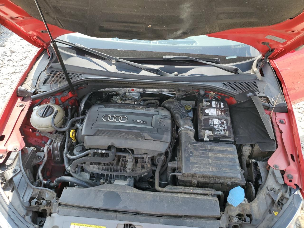 2015 Audi A3 VIN WAUACGFF3F1126398 Copart auction photo, all over damage thumbnail 11