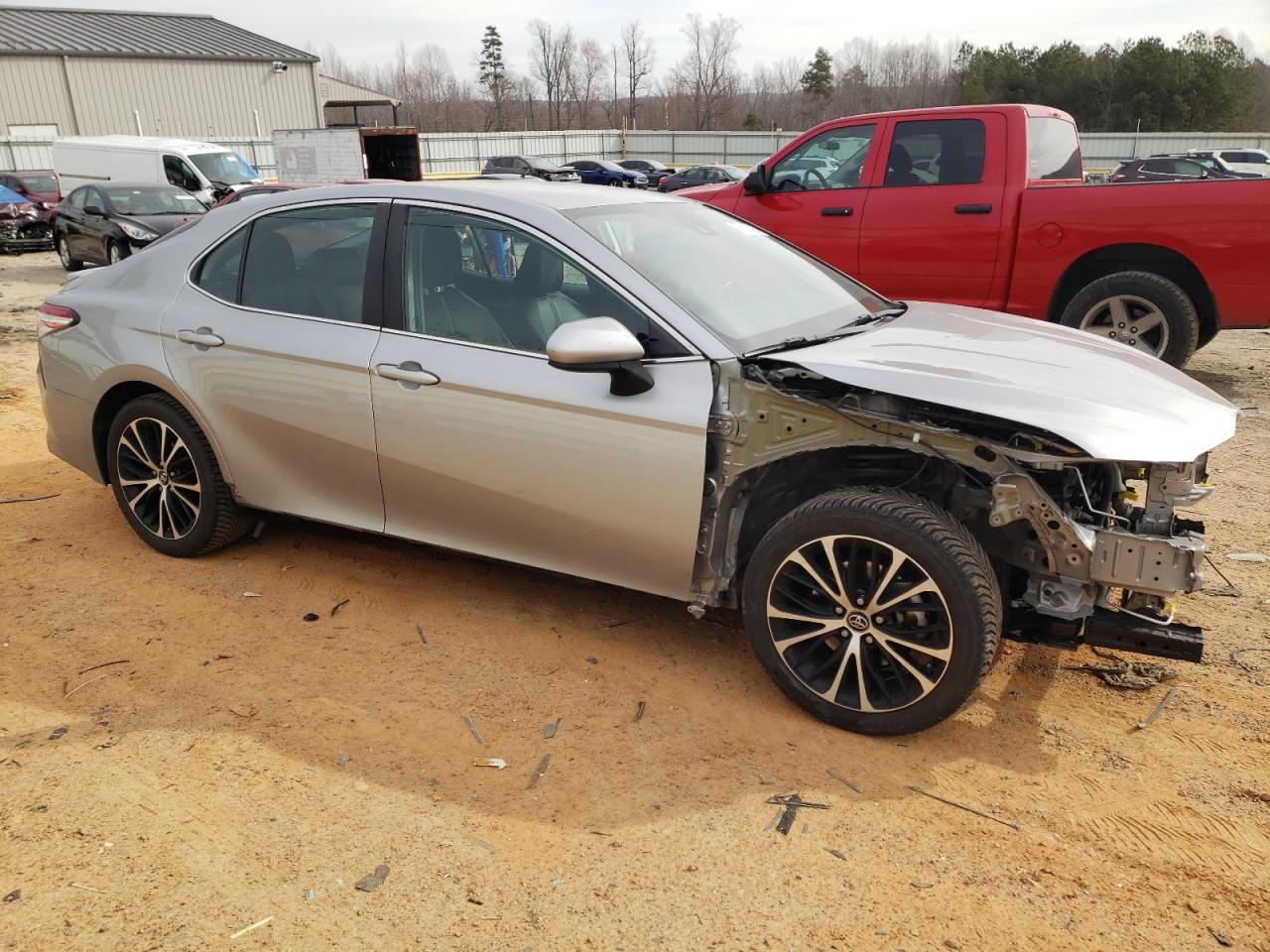 2020 Toyota Camry VIN 4T1G11AK1LU325850 Copart auction photo, all over / hail damage thumbnail 4