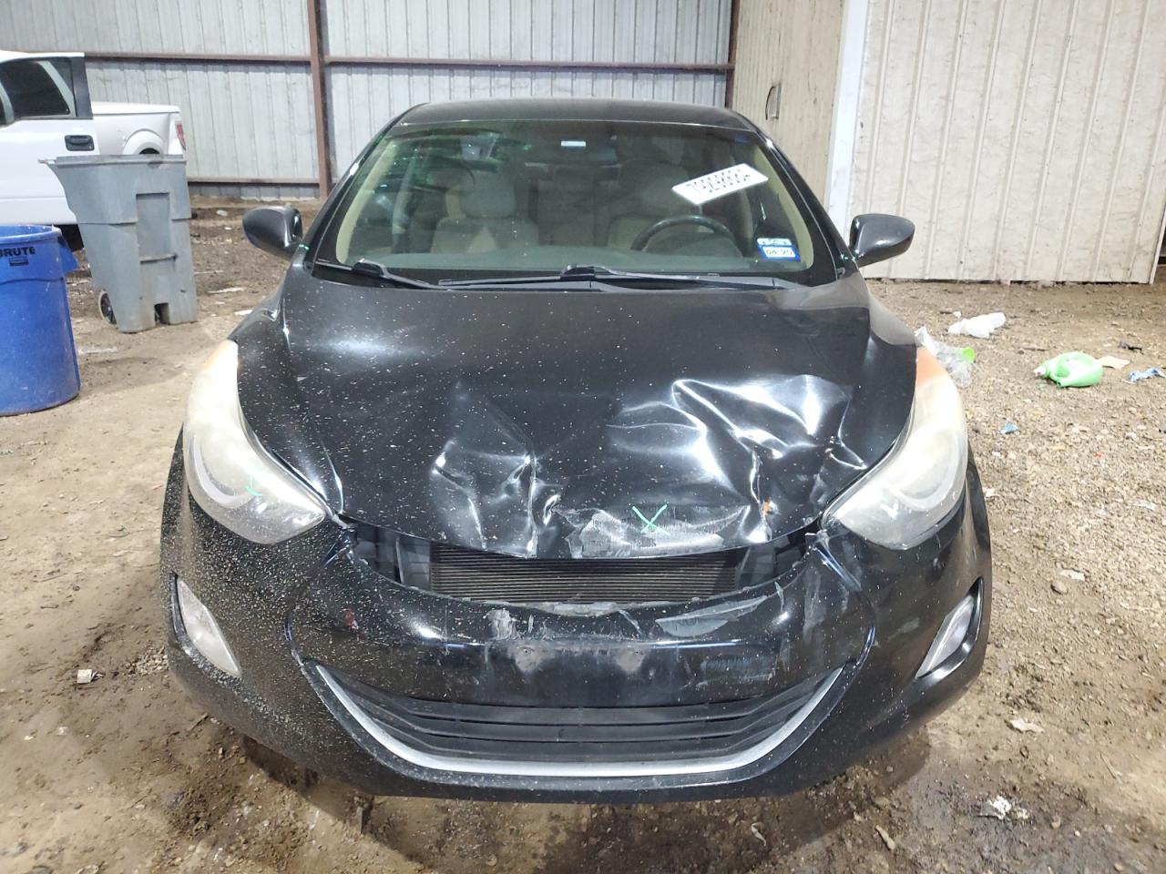 2013 Hyundai Elantra VIN 5NPDH4AEXDH396653 Copart auction photo, front end / minor dent/scratches damage thumbnail 5