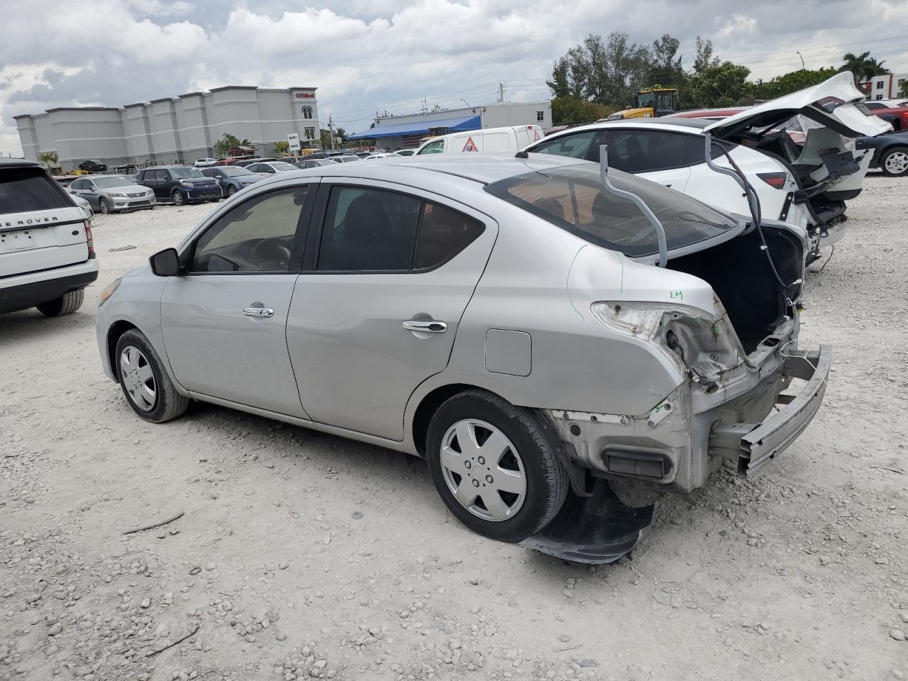 2015 Nissan Versa VIN 3N1CN7AP2FL803412 Copart auction photo, rear end damage thumbnail 2