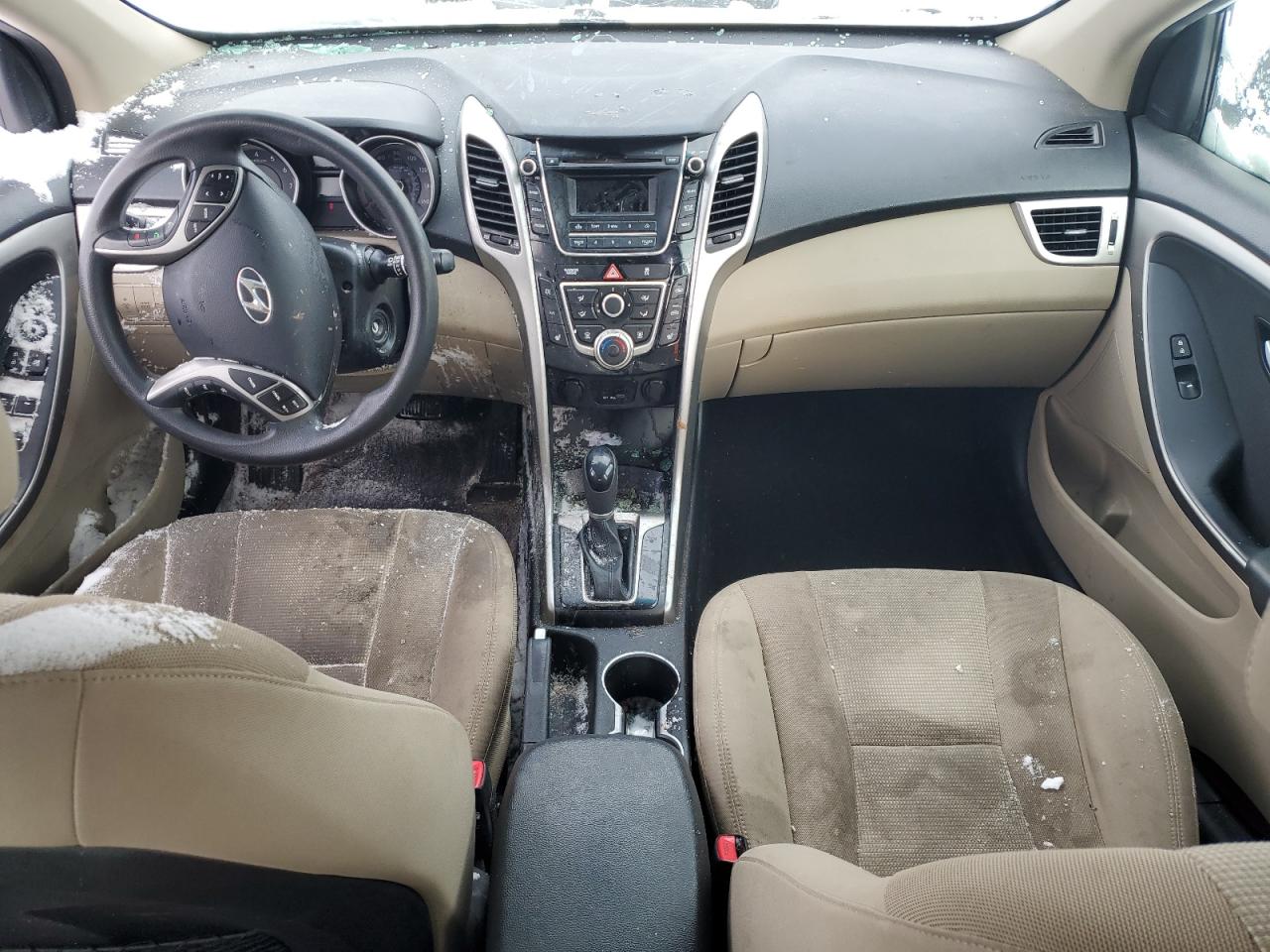 2016 Hyundai Elantra VIN KMHD35LH9GU315403 Copart auction photo, all over damage thumbnail 8