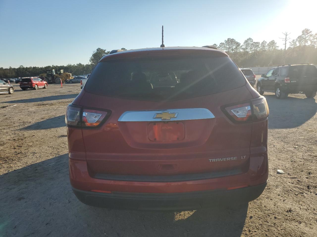 2013 Chevrolet Traverse VIN 1GNKRGKD1DJ232413 Copart auction photo, all over damage thumbnail 6
