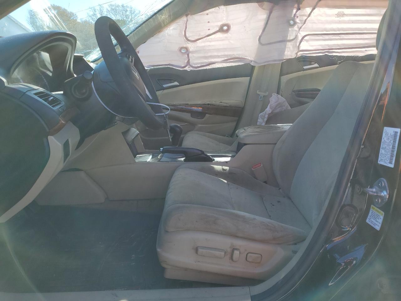 2012 Honda Accord VIN 1HGCP2F75CA095552 Copart auction photo, all over damage thumbnail 7