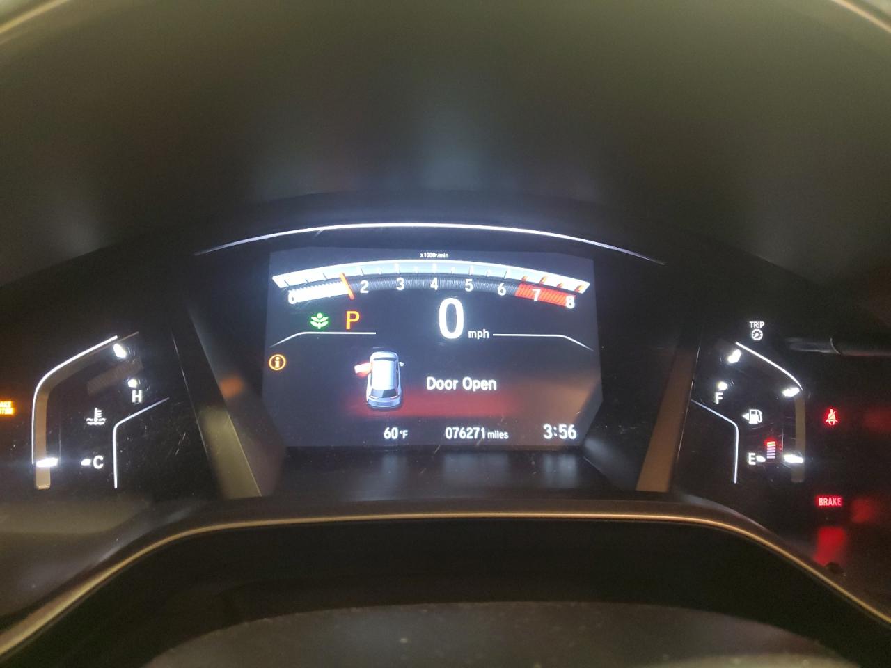 2019 Honda CR-V VIN 5J6RW2H54KL033676 Copart auction photo, top/roof damage thumbnail 9