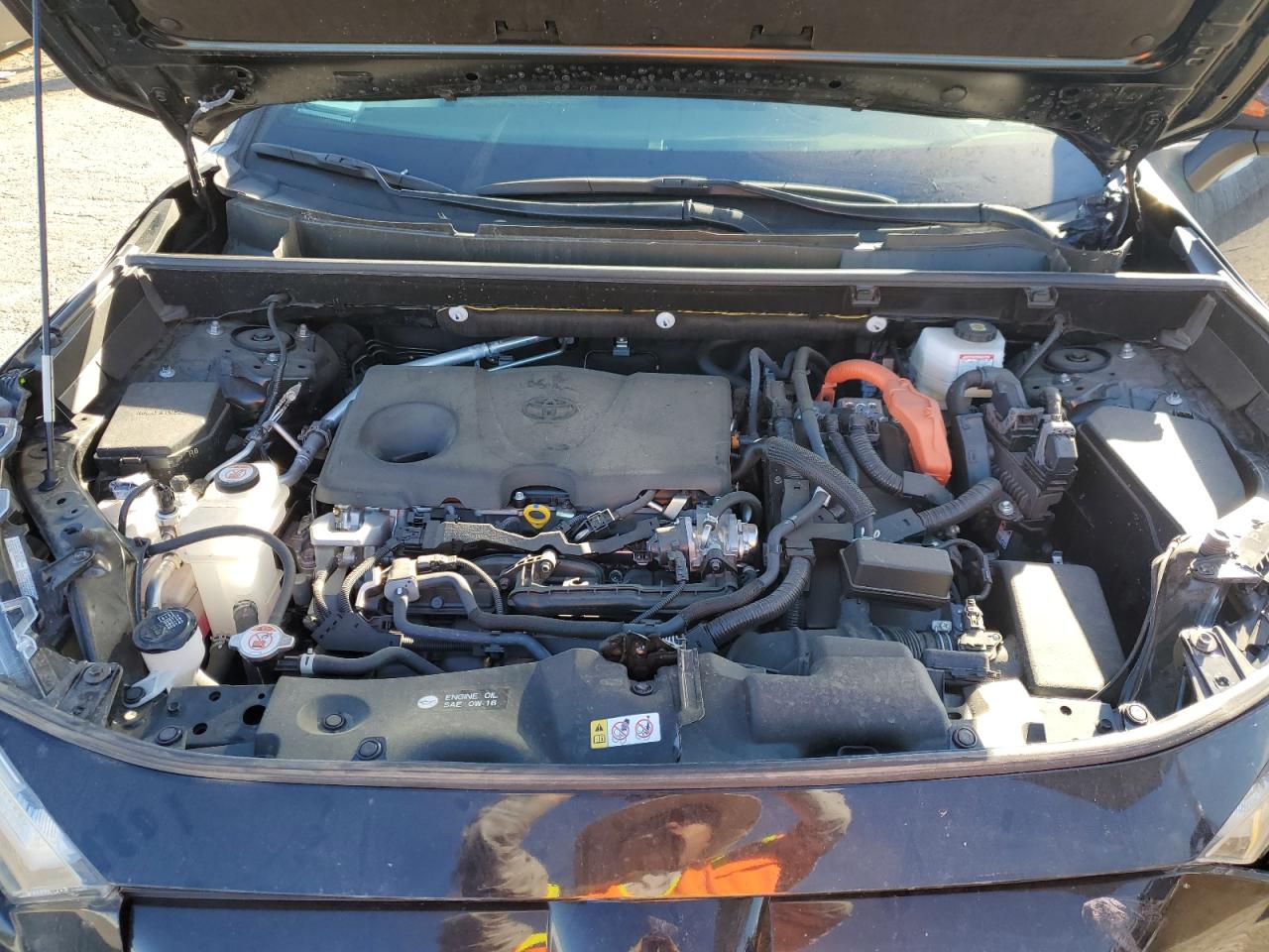 2022 Toyota RAV 4 VIN JTM16RFV4ND077979 Copart auction photo, front end / minor dent/scratches damage thumbnail 13