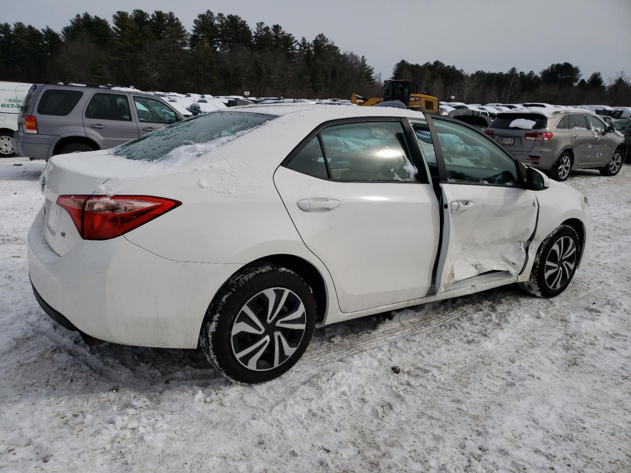 2017 Toyota Corolla VIN 2T1BURHEXHC752064 Copart auction photo, side damage thumbnail 3