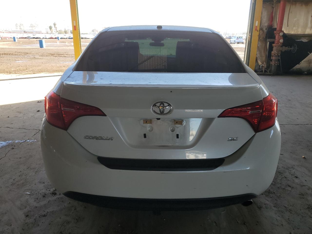 2017 Toyota Corolla VIN 5YFBURHE4HP614620 Copart auction photo, front end damage thumbnail 6