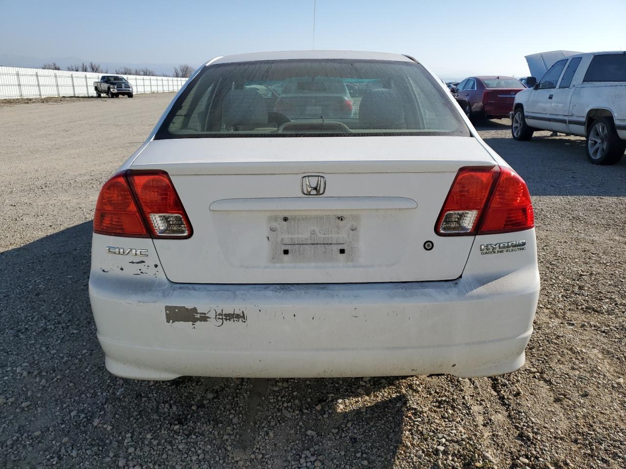2004 Honda Civic VIN JHMES96694S007957 Copart auction photo, front end damage thumbnail 6