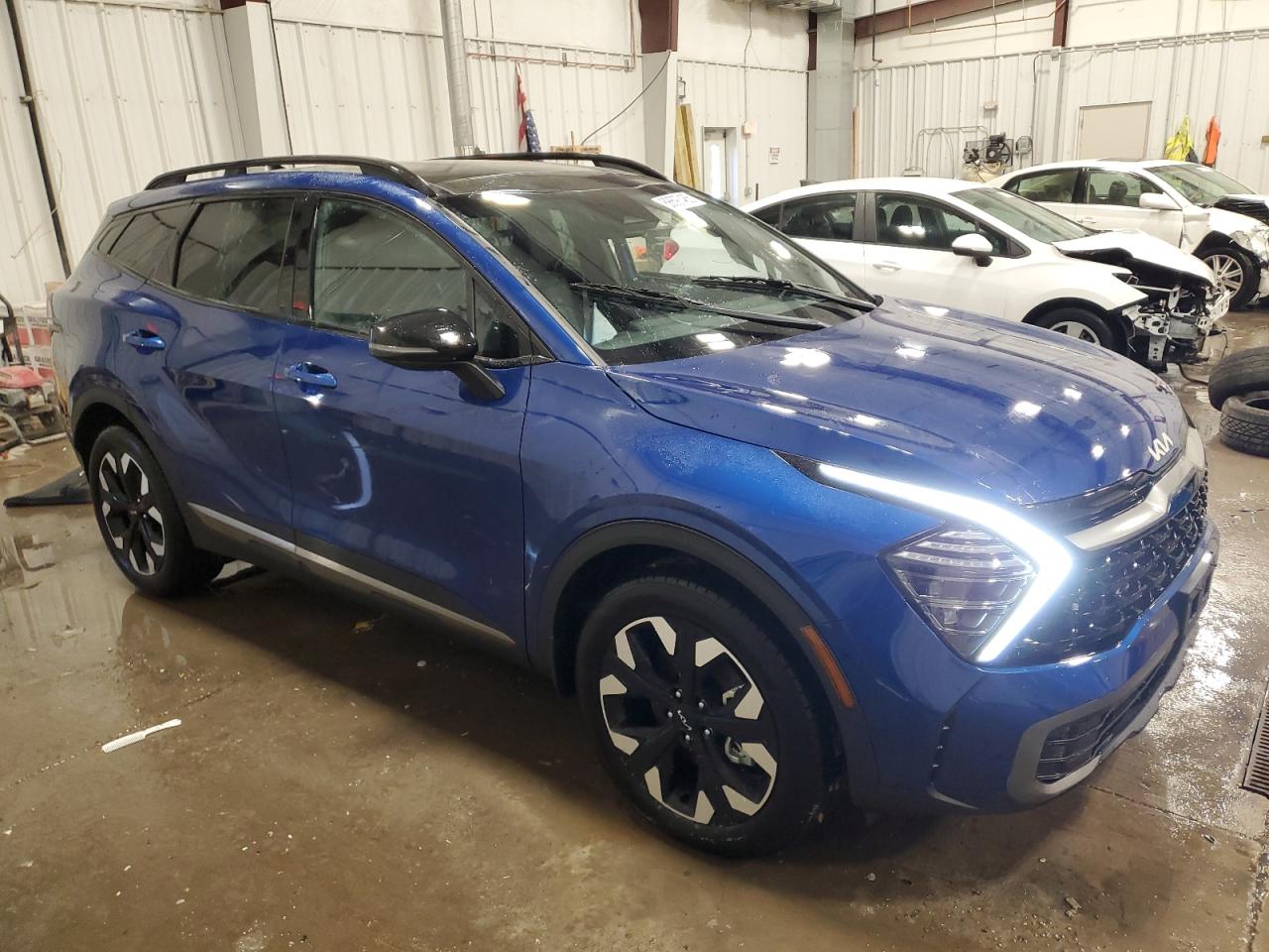 2024 KIA Sportage VIN 5XYK6CDF1RG224425 Copart auction photo, side damage thumbnail 4
