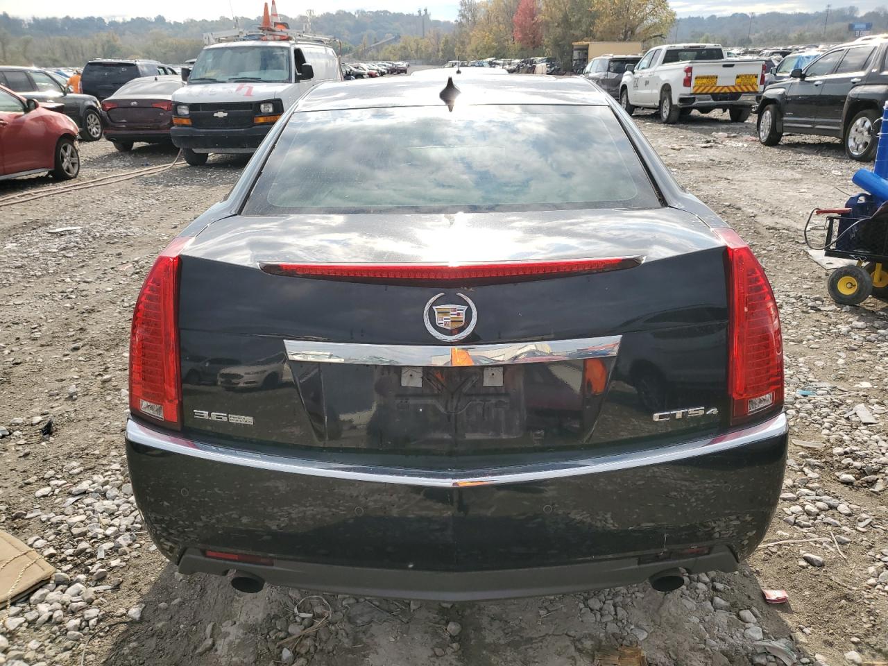 2009 Cadillac CTS VIN 1G6DT57V890173871 Copart auction photo, front end damage thumbnail 6