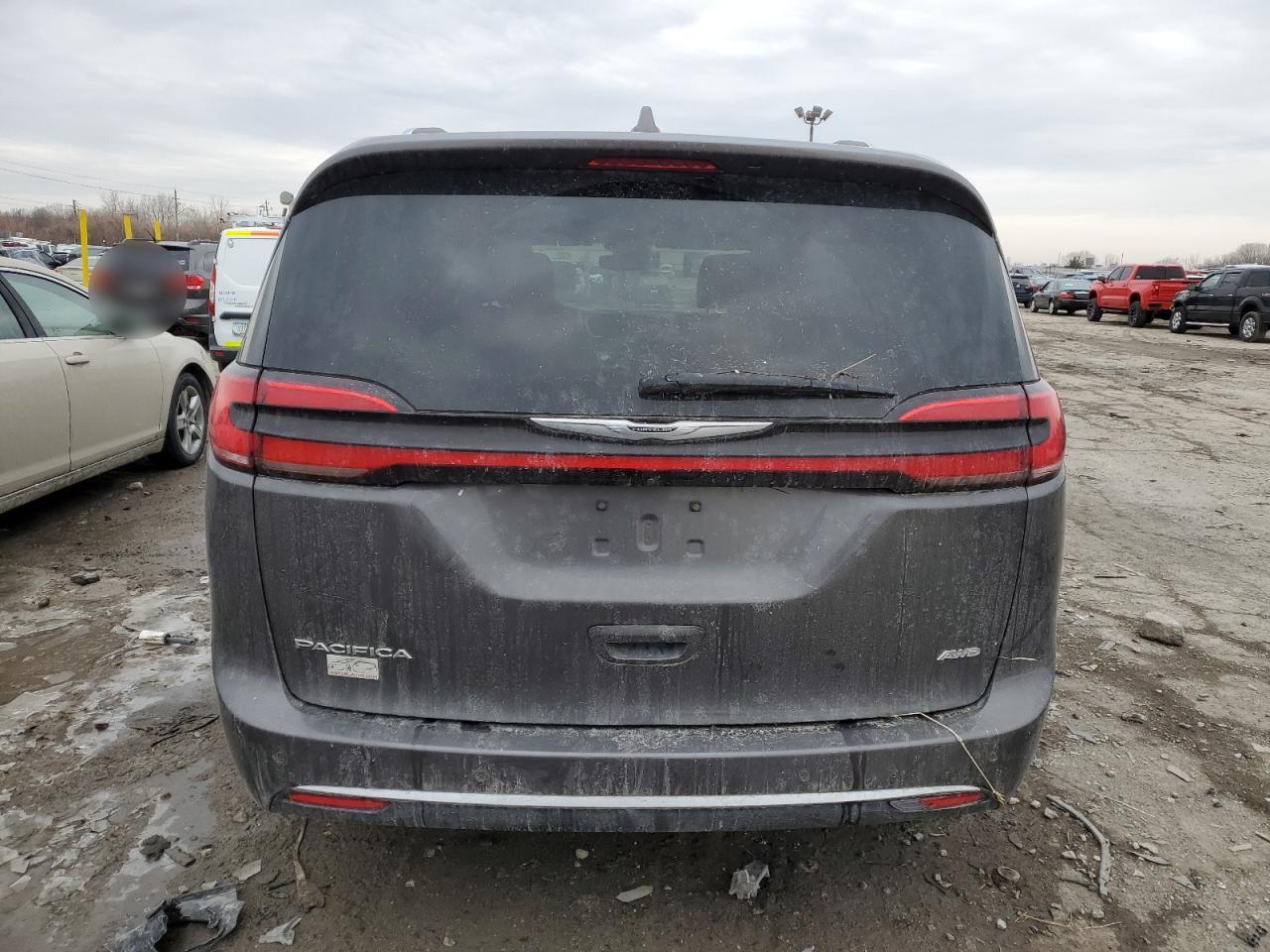 2021 Chrysler Pacifica VIN 2C4RC3PG4MR537291 Copart auction photo, water/flood / front end damage thumbnail 6