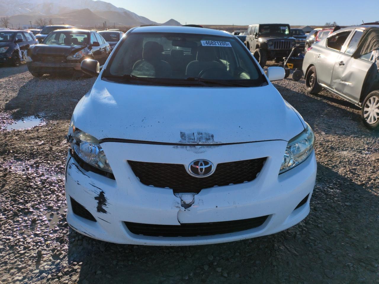 2009 Toyota Corolla VIN JTDBL40E699081906 Copart auction photo, front end / rear end damage thumbnail 5
