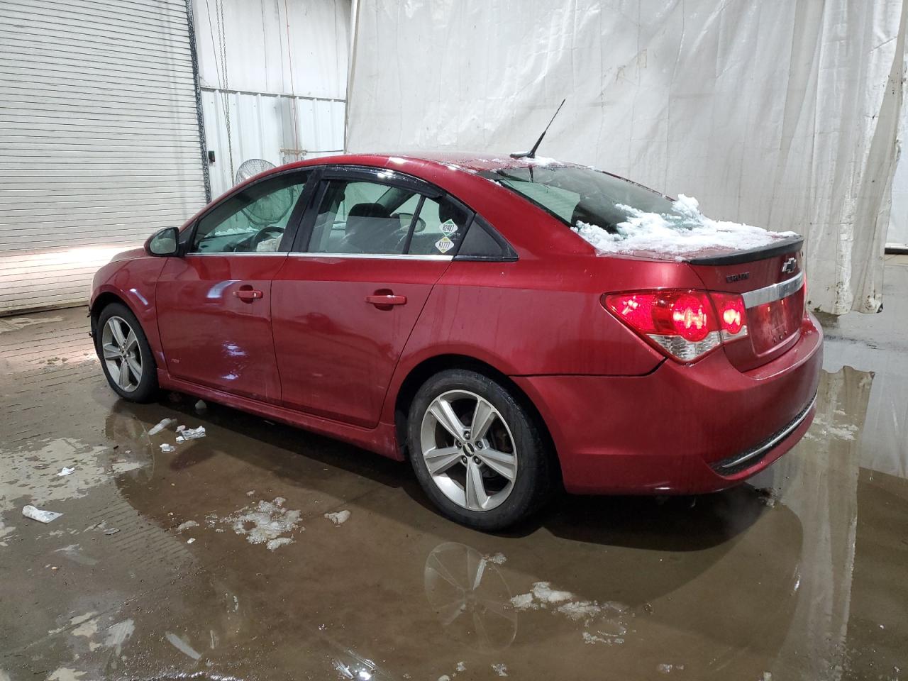 2014 Chevrolet Cruze VIN 1G1PE5SB7E7333329 Copart auction photo, front end / rear end damage thumbnail 2