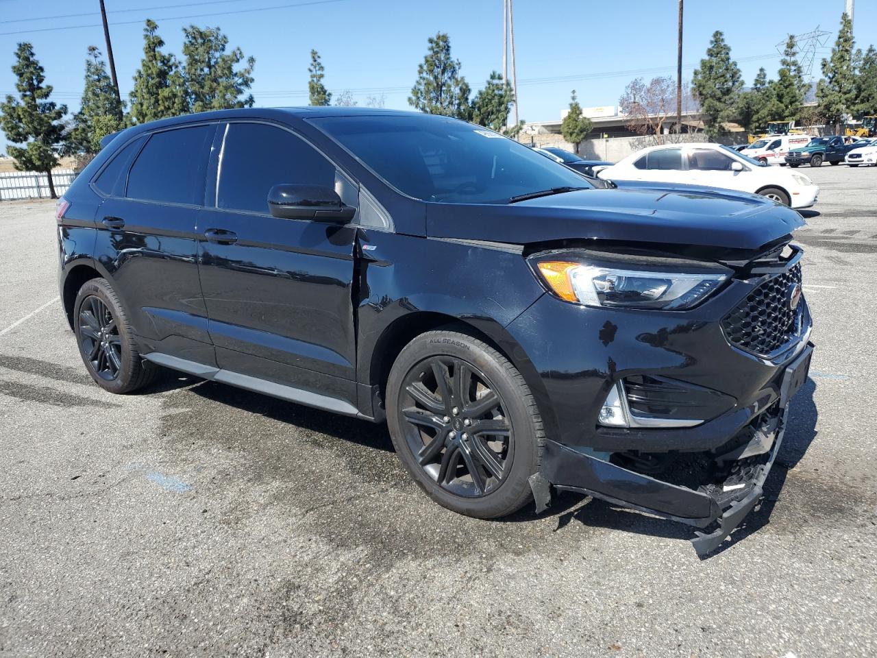 2021 Ford Edge VIN 2FMPK3J96MBA03198 Copart auction photo, front end damage thumbnail 4