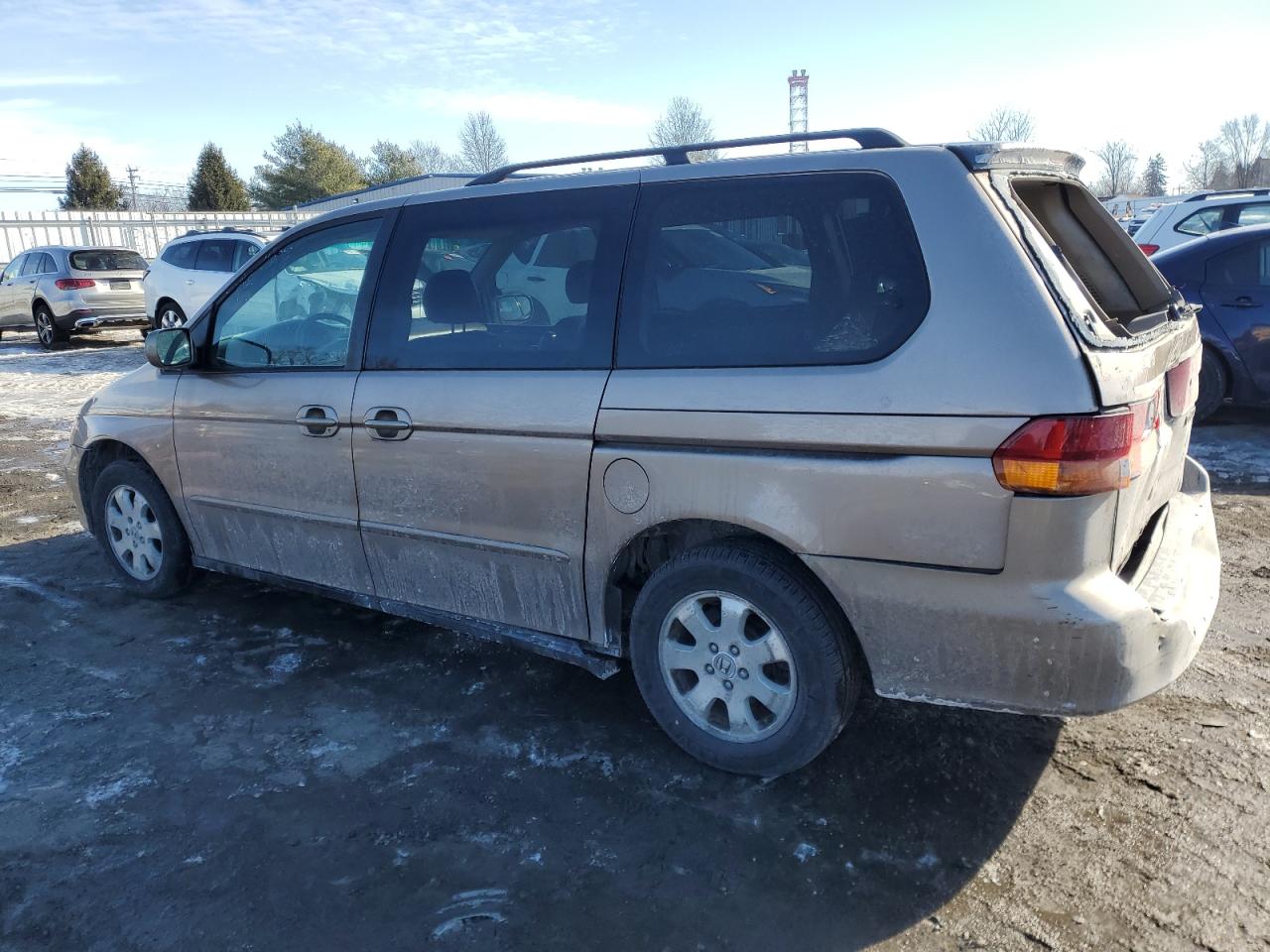 2003 Honda Odyssey VIN 5FNRL18063B030439 Copart auction photo, rear end damage thumbnail 2