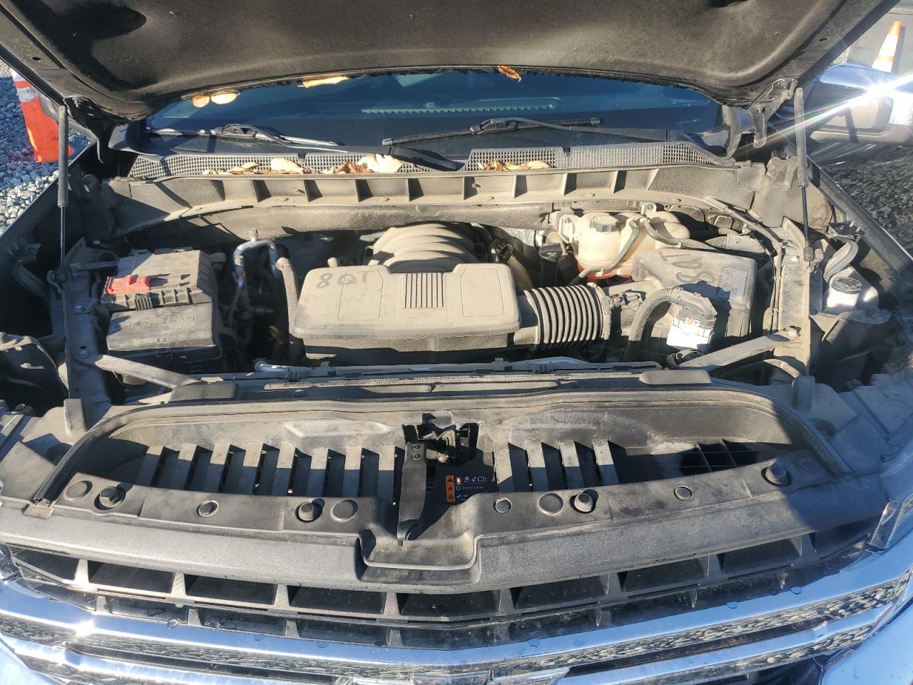2019 Chevrolet Silverado VIN 1GCUYDED8KZ184535 Copart auction photo, side / rear end damage thumbnail 13