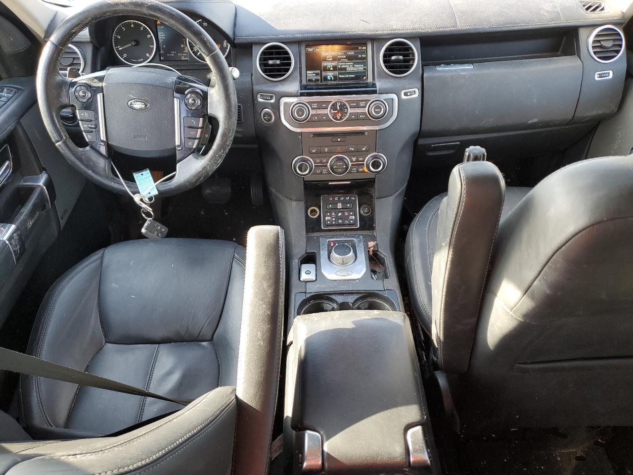 2014 Land Rover LR4 VIN SALAK2V68EA692283 Copart auction photo, front end / rear end damage thumbnail 8