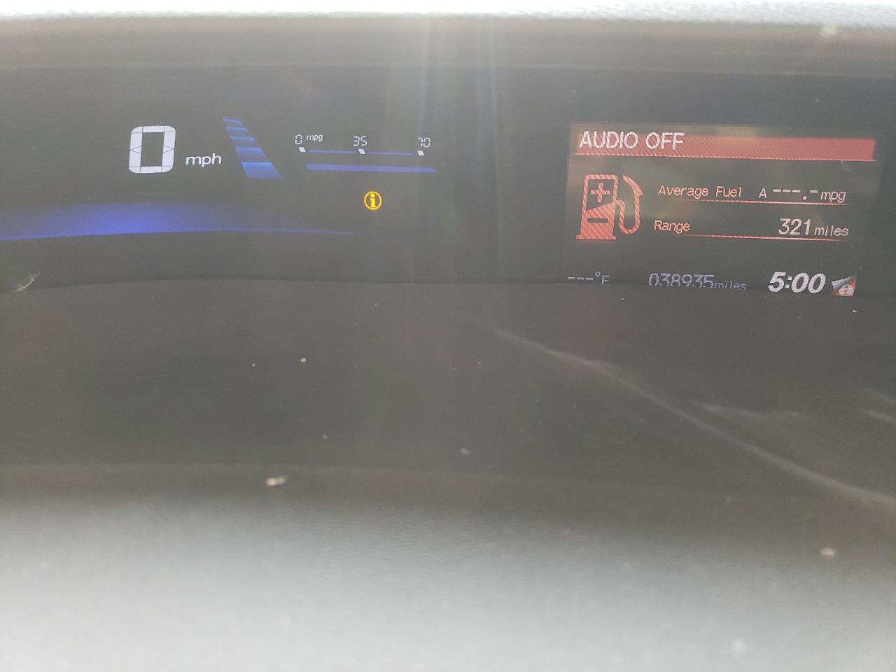 2015 Honda Civic VIN 2HGFG3B02FH523188 Copart auction photo, all over damage thumbnail 9