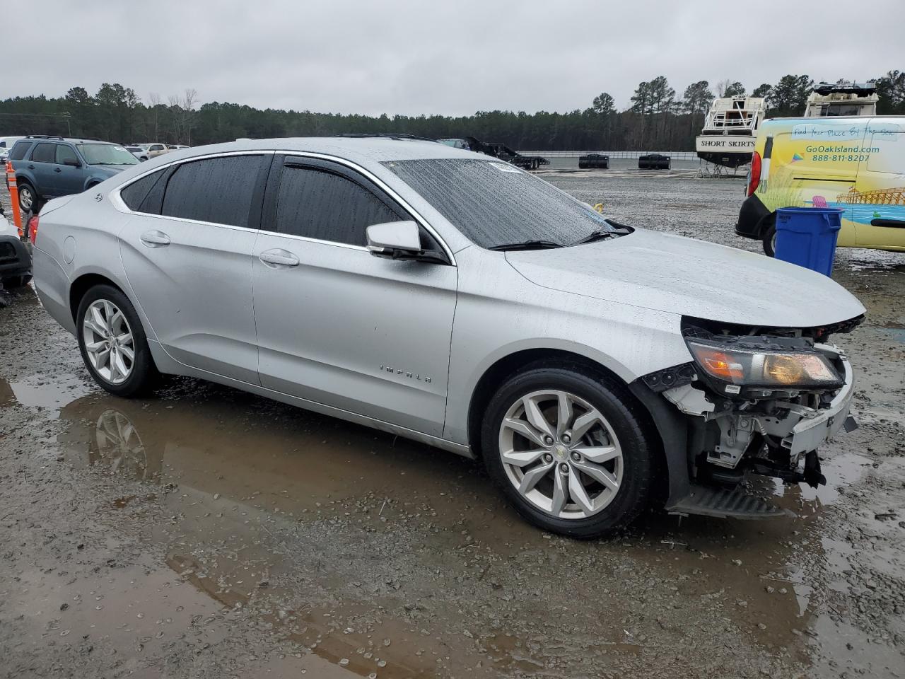 2018 Chevrolet Impala VIN 2G1105S35J9165115 Copart auction photo, front end damage thumbnail 4