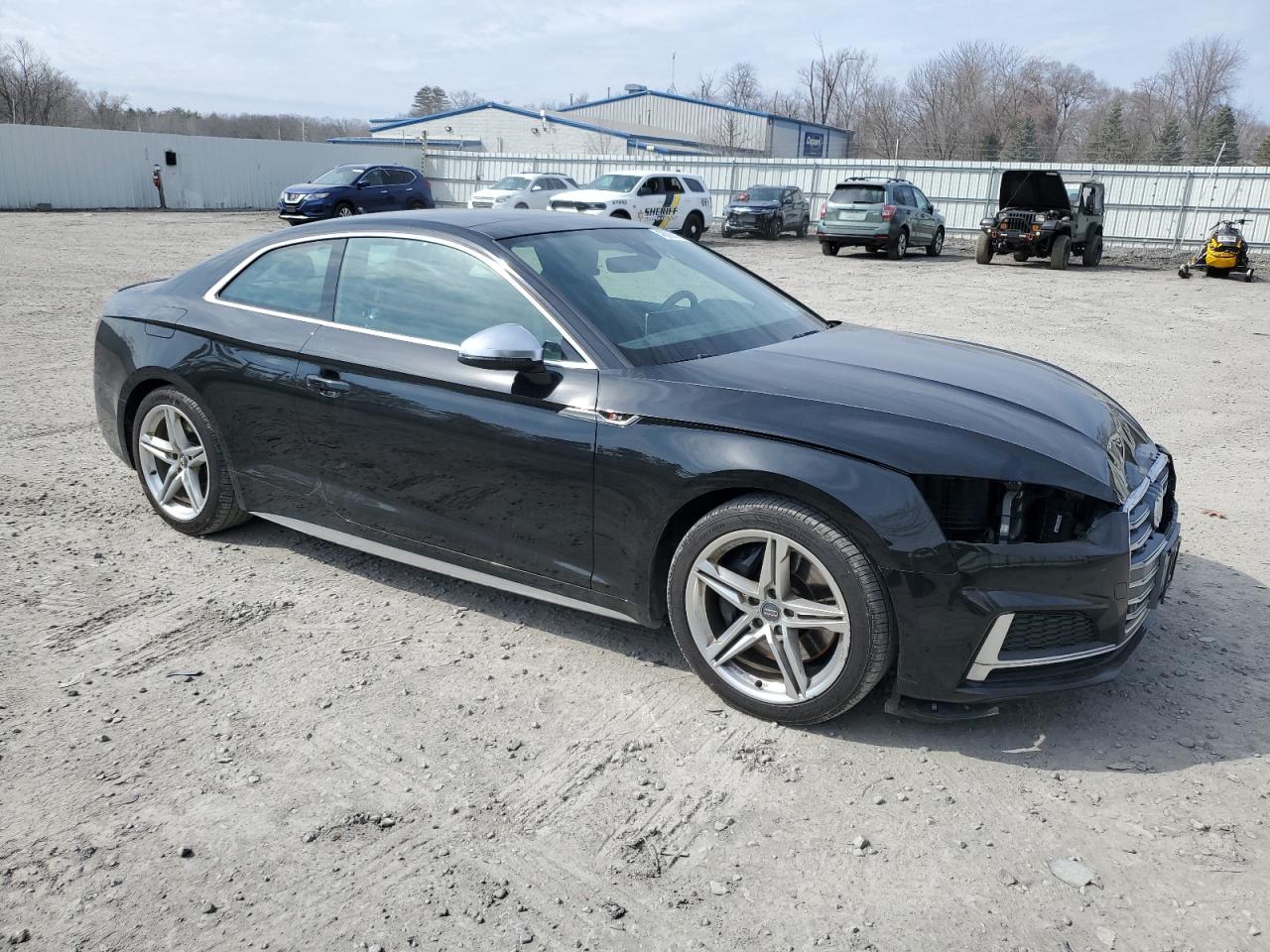 2018 Audi RS5 VIN WAUP4AF50JA130428 Copart auction photo, front end damage thumbnail 4