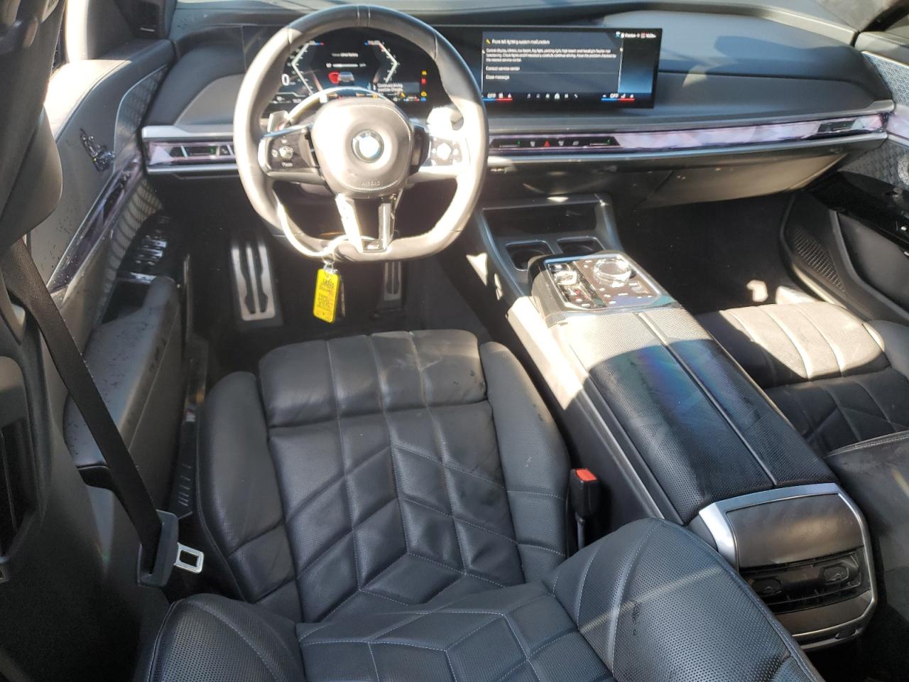 2023 BMW 7er VIN WBA33EJ09PCN46611 Copart auction photo, front end / side damage thumbnail 8
