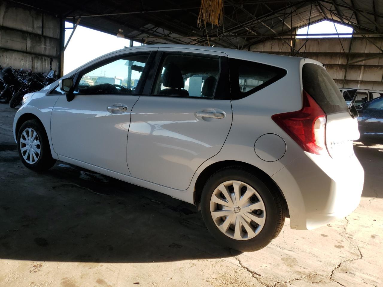 2016 Nissan Versa VIN 3N1CE2CP9GL358748 Copart auction photo, side / rear end damage thumbnail 2