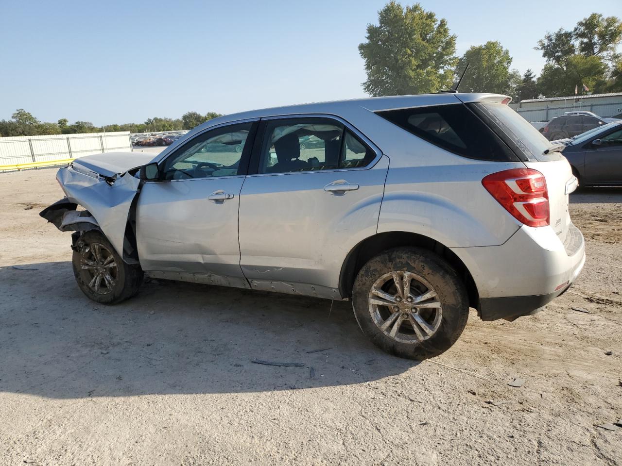 2017 Chevrolet Equinox VIN 2GNALBEK6H1521295 Copart auction photo, front end damage thumbnail 2