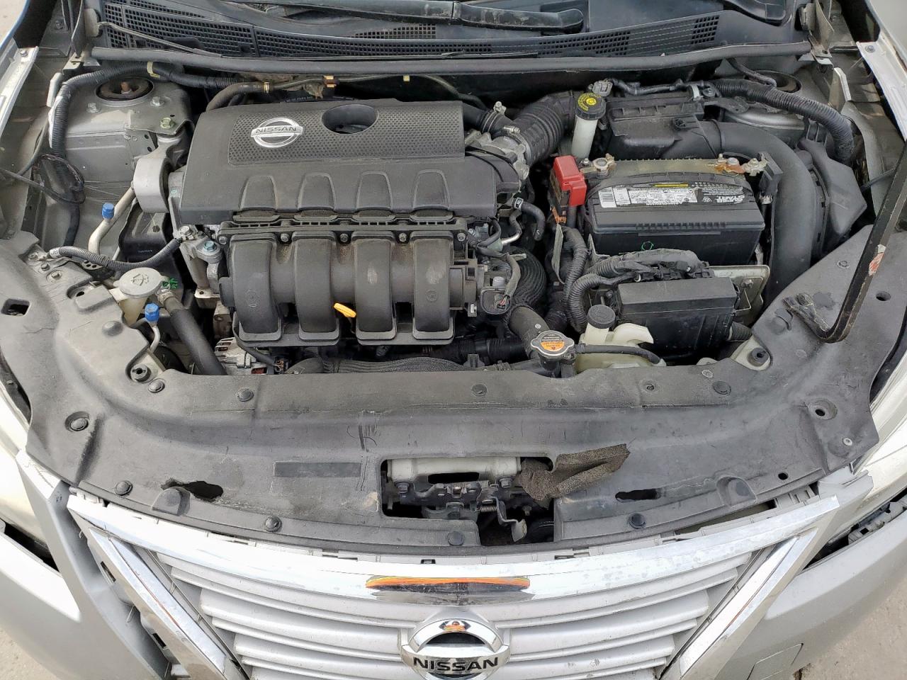 2014 Nissan Sentra VIN 3N1AB7AP4EY226819 Copart auction photo, rear end / front end damage thumbnail 11
