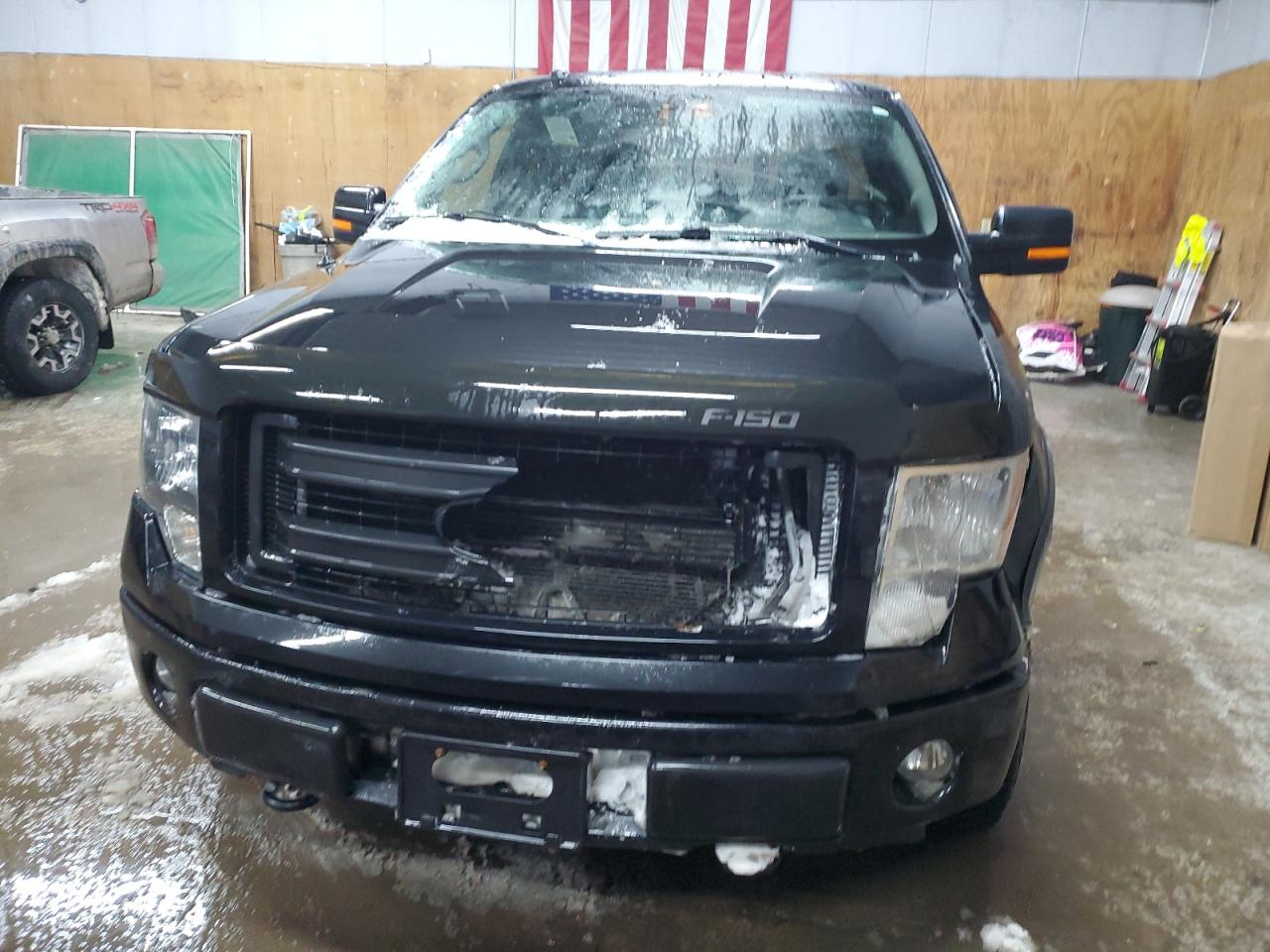 2014 Ford F-150 VIN 1FTFX1EF1EFB64161 Copart auction photo, front end damage thumbnail 5