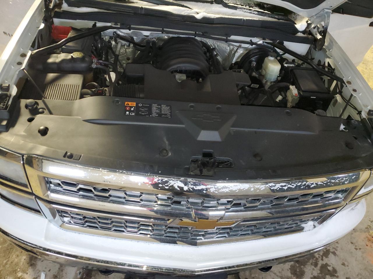 2014 Chevrolet Silverado VIN 1GCVKREC2EZ187283 Copart auction photo, front end / undercarriage damage thumbnail 12